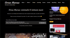Desktop Screenshot of circusmarcus.net